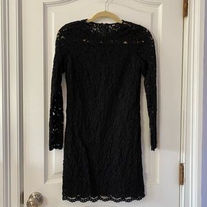 H&M black lace dress